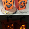 LESENE BUČE (15cm) 2 buce halloween