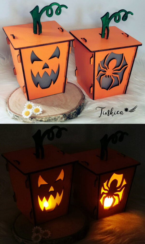 LESENE BUČE (15cm) 1 buce halloween
